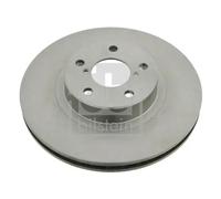 2x Disque de frein Essieu avant ventilé de l'intérieur 26049 FEBI BILSTEIN