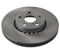 2x Disque de frein Essieu avant ventilé de l'intérieur 26065 FEBI BILSTEIN