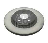 2x Disque de frein Essieu avant ventilé de l'intérieur 26110 FEBI BILSTEIN