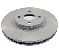 2x Disque de frein Essieu avant ventilé de l'intérieur 27235 FEBI BILSTEIN