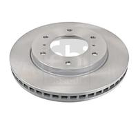 2x Disque de frein Essieu avant ventilé de l'intérieur 28437 FEBI BILSTEIN