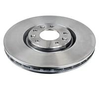 2x Disque de frein Essieu avant ventilé de l'intérieur 33 10 0167 SWAG