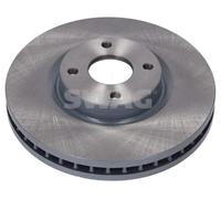 2x Disque de frein Essieu avant ventilé de l'intérieur 33 11 0931 SWAG pour FORD