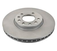 2x Disque de frein Essieu avant ventilé de l'intérieur 40 91 0748 SWAG pour OPEL
