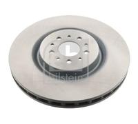 2x Disque de frein Essieu avant ventilé de l'intérieur 43972 FEBI BILSTEIN