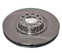 2x Disque de frein Essieu avant ventilé de l'intérieur 44051 FEBI BILSTEIN