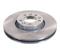 2x Disque de frein Essieu avant ventilé de l'intérieur 81 10 4168 SWAG pour OPEL