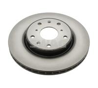 2x Disque de frein Essieu avant ventilé de l'intérieur 84 92 9310 SWAG pour FIAT