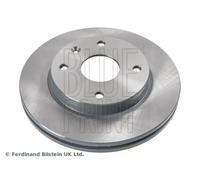 2x Disque de frein Essieu avant ventilé de l'intérieur ADG04363 BLUE PRINT