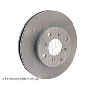 2x Disque de frein Essieu avant ventilé de l'intérieur ADH24331 BLUE PRINT