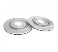 2x Disque de frein Essieu avant ventilé de l'intérieur BS-2400C OPTIMAL