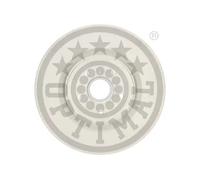 2x Disque de frein Essieu avant ventilé de l'intérieur BS-9491HC OPTIMAL