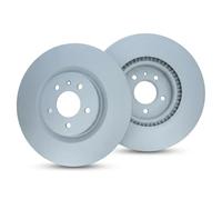 2x Disque de frein Essieu avant ventilé de l'intérieur BS-9518HC OPTIMAL
