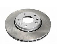 2x Disque de frein Essieu avant ventilé de l'intérieur DI-181C JAPANPARTS