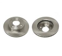 2x Disque de frein Essieu avant ventilé de l'intérieur J3300529 NIPPARTS