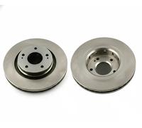 2x Disque de frein Essieu avant ventilé de l'intérieur J3305063 NIPPARTS