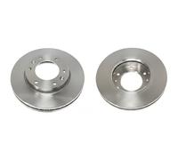 2x Disque de frein Essieu avant ventilé de l'intérieur N3300541 NIPPARTS