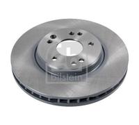 2x Disque de frein Essieu avant ventilé de l'intérieur 10686 FEBI BILSTEIN
