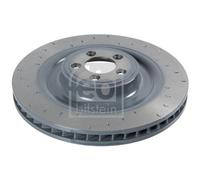 2x Disque de frein FEBI BILSTEIN 108209 convient pour JAGUAR