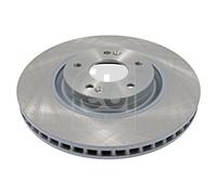 2x Disque de frein FEBI BILSTEIN 108489 convient pour MITSUBISHI HYUNDAI KIA