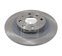 2x Disque de frein Essieu arrière plein 108493 FEBI BILSTEIN pour MAZDA 323 S IV