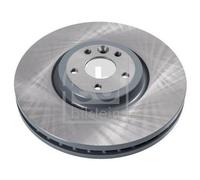 2x Disque de frein FEBI BILSTEIN 108677 convient pour JAGUAR