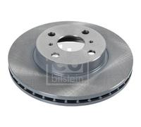 2x Disque de frein FEBI BILSTEIN 11893 convient pour TOYOTA CHEVROLET