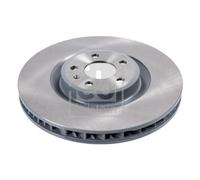 2x Disque de frein FEBI BILSTEIN 171603 convient pour PORSCHE