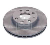 2x Disque de frein FEBI BILSTEIN 19508 convient pour OPEL VAUXHALL CHEVROLET