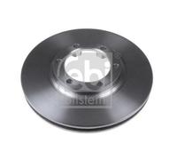 2x Disque de frein Essieu avant ventilé de l'intérieur 28434 FEBI BILSTEIN