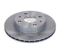 Febi Bilstein Disque de frein 28443 – ventilé de l'intérieur, essieu avant – 2x