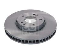 2x Disque de frein FEBI BILSTEIN 31317 convient pour HYUNDAI KIA