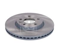 2x Disque de frein FEBI BILSTEIN 39190 convient pour OPEL VAUXHALL CHEVROLET