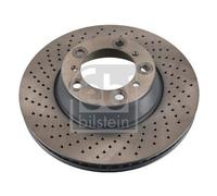 2x Disque de frein FEBI BILSTEIN 44060 convient pour PORSCHE