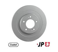 2x Disque de frein JP GROUP 3563202000 convient pour HYUNDAI