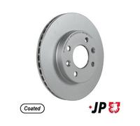 2x Disque de frein JP GROUP 4363100400 convient pour NISSAN RENAULT