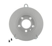 2x Disque de frein JURID 562053JC convient pour AUDI SEAT SKODA VW VAG