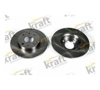 2x Disque de frein KRAFT Automotive 6043060 convient pour FIAT FORD