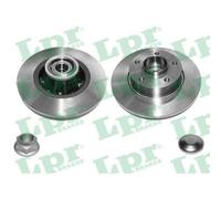 2x Disque de frein LPR R1020PCA convient pour NISSAN OPEL RENAULT