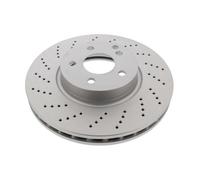 2x Disque de frein MAPCO 25790C convient pour MERCEDES-BENZ