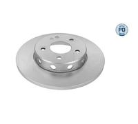 2x Disque de frein MEYLE 015 521 0034/PD convient pour MERCEDES-BENZ