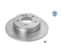Meyle Disque de frein 015 523 0031/PD – 2x essieu arrière plein pour Mercedes-Benz