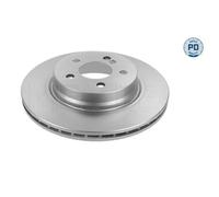 Meyle Disque de frein 015 523 0033/PD Essieu arrière ventilé 2x