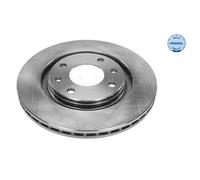 2x Disque de frein MEYLE 11-15 521 0032 convient pour CITROËN PEUGEOT