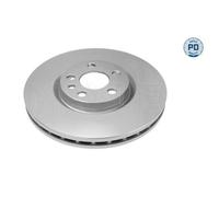 2x Disque de frein MEYLE 11-15 521 0035/PD convient pour CITROËN FIAT LANCIA