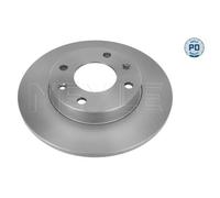 2x Disque de frein MEYLE 11-15 521 0042/PD convient pour CITROËN PEUGEOT