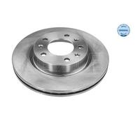 2x Disque de frein MEYLE 11-15 521 0043 convient pour PEUGEOT