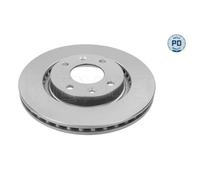 2x Disque de frein MEYLE 11-83 521 0017/PD convient pour CITROËN OPEL PEUGEOT