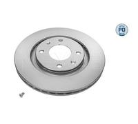 2x Disque de frein MEYLE 11-83 521 0032/PD convient pour CITROËN PEUGEOT