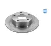 Meyle Disque de frein 115 521 0037 – Essieu arrière plein – 2x pour Audi, VW